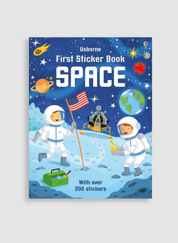 Usborne Book Usborne's First Sticker Book Space - Trotters Childrenswear