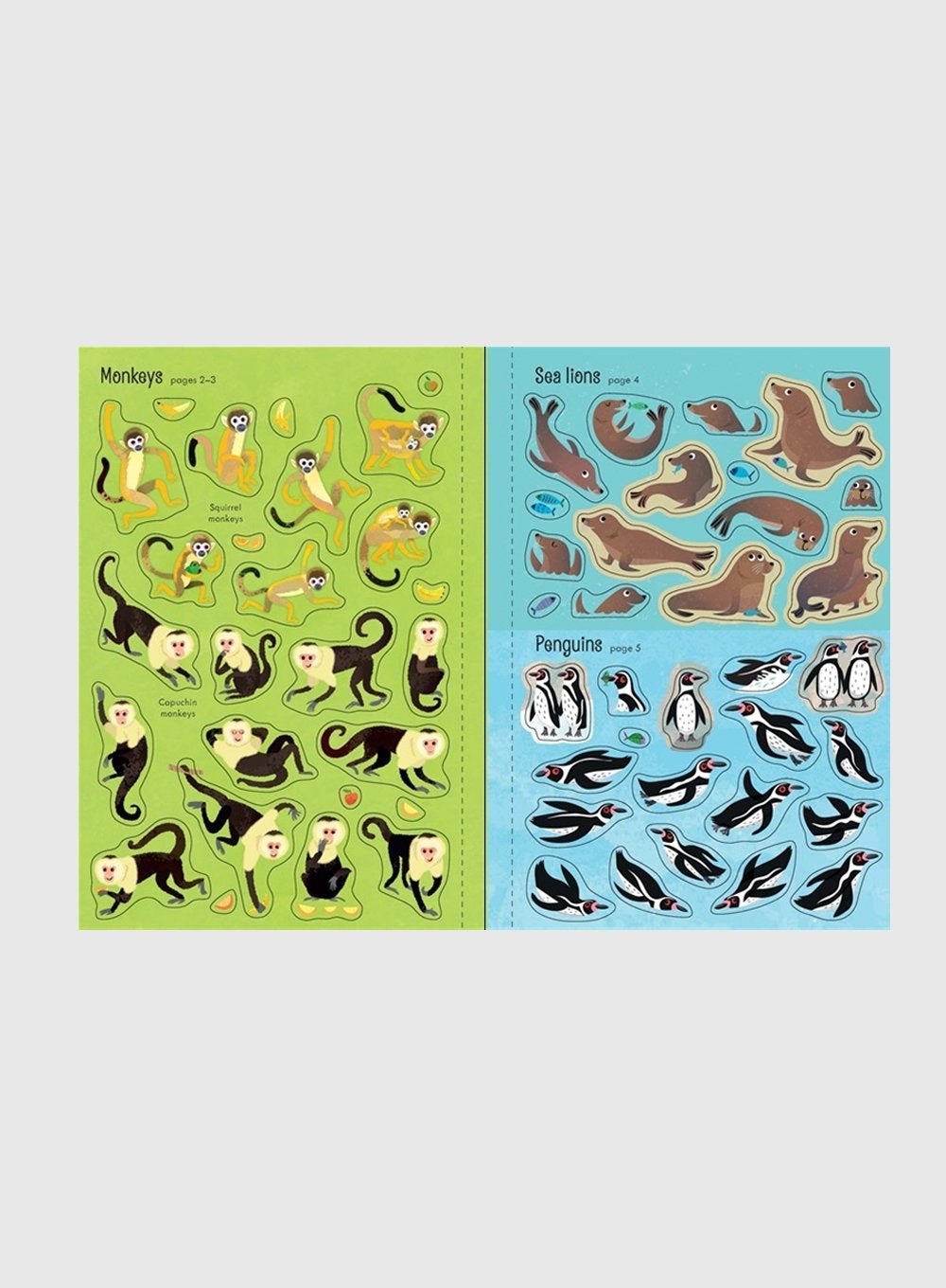 Usborne's First Zoo Sticker Book | Trotters Childrenswear