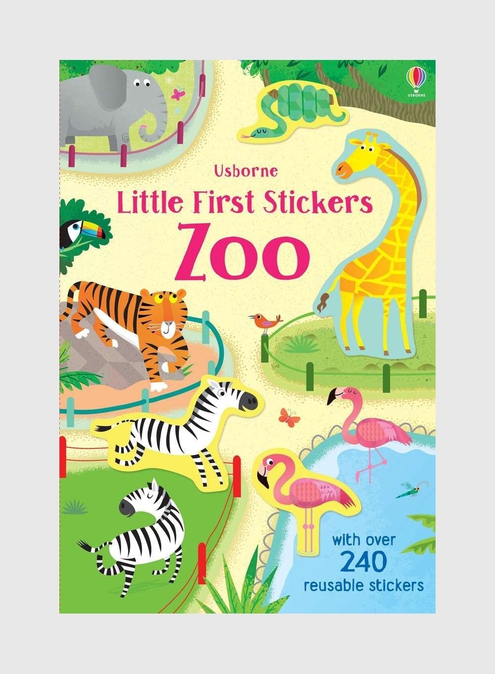 Usborne's First Zoo Sticker Book Trotters Childrenswear