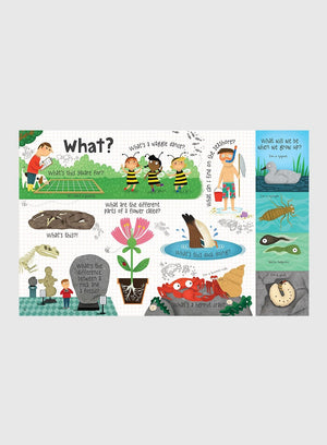 Usborne Book Usborne's Lift-the-Flap Questions and Answers About Nature