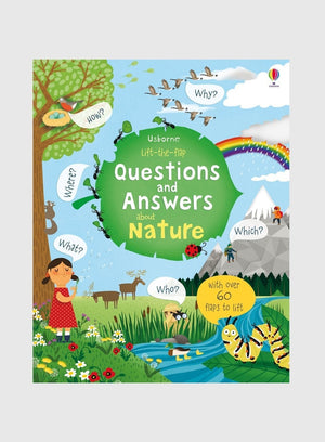 Usborne Book Usborne's Lift-the-Flap Questions and Answers About Nature