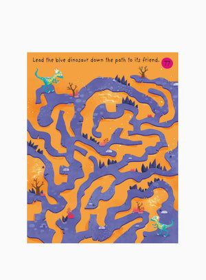 Usborne Book Usborne's Little Children's Dinosaur Puzzles Book - Trotters Childrenswear