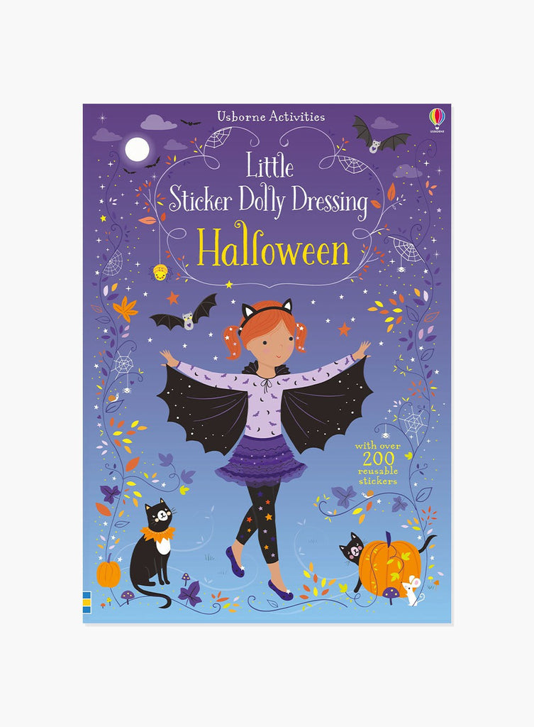 Usborne Book Usborne's Little Dolly Dressing Halloween Sticker Book