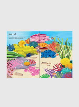 Usborne Book Usborne's Little First Aquarium Sticker Book