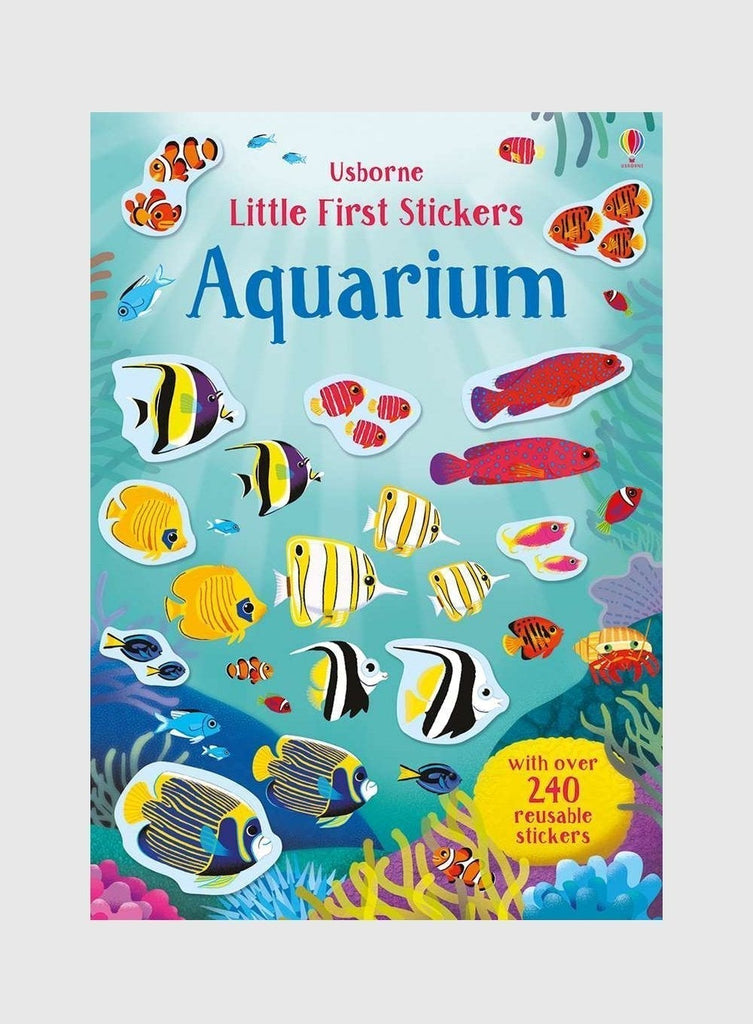 Usborne Book Usborne's Little First Aquarium Sticker Book