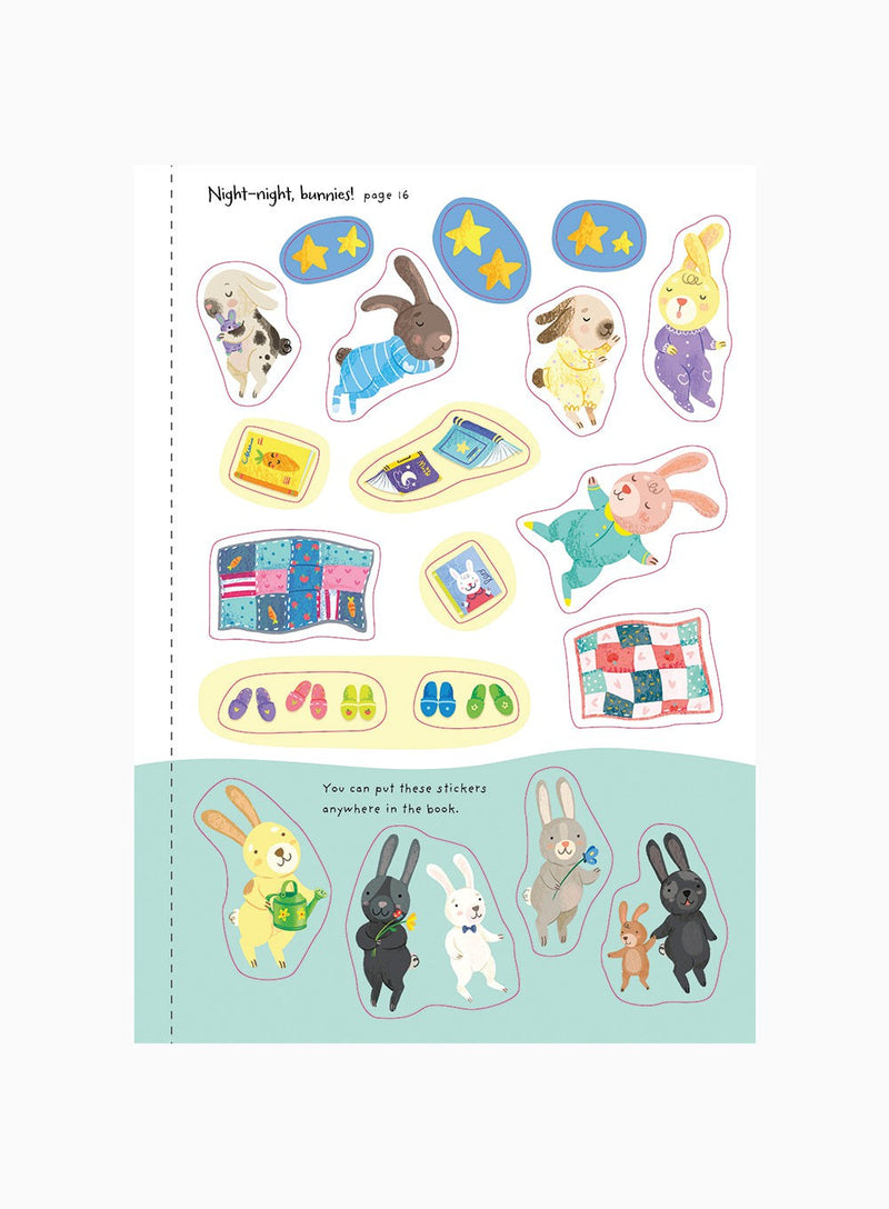 Usborne Book Usborne's Little First Bunnies Sticker Book
