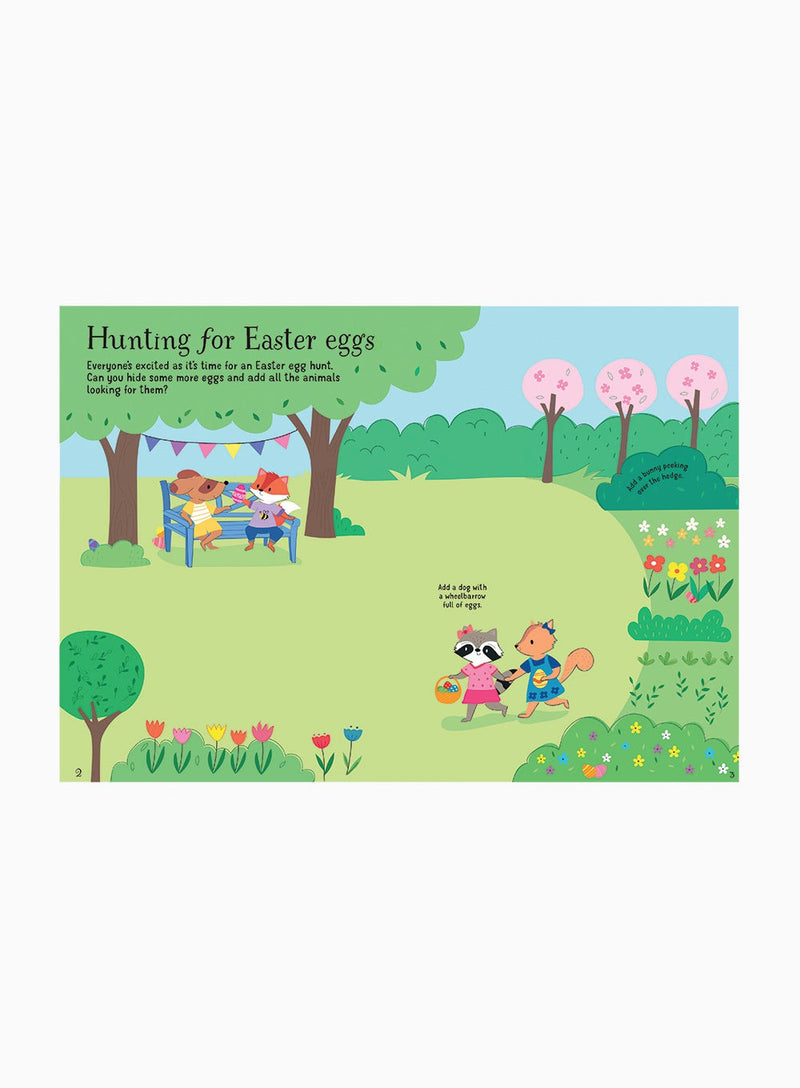 Usborne Book Usborne's Little First Easter Sticker Book