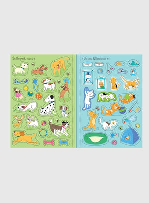 Usborne Book Usborne's Little First Pets Sticker Book