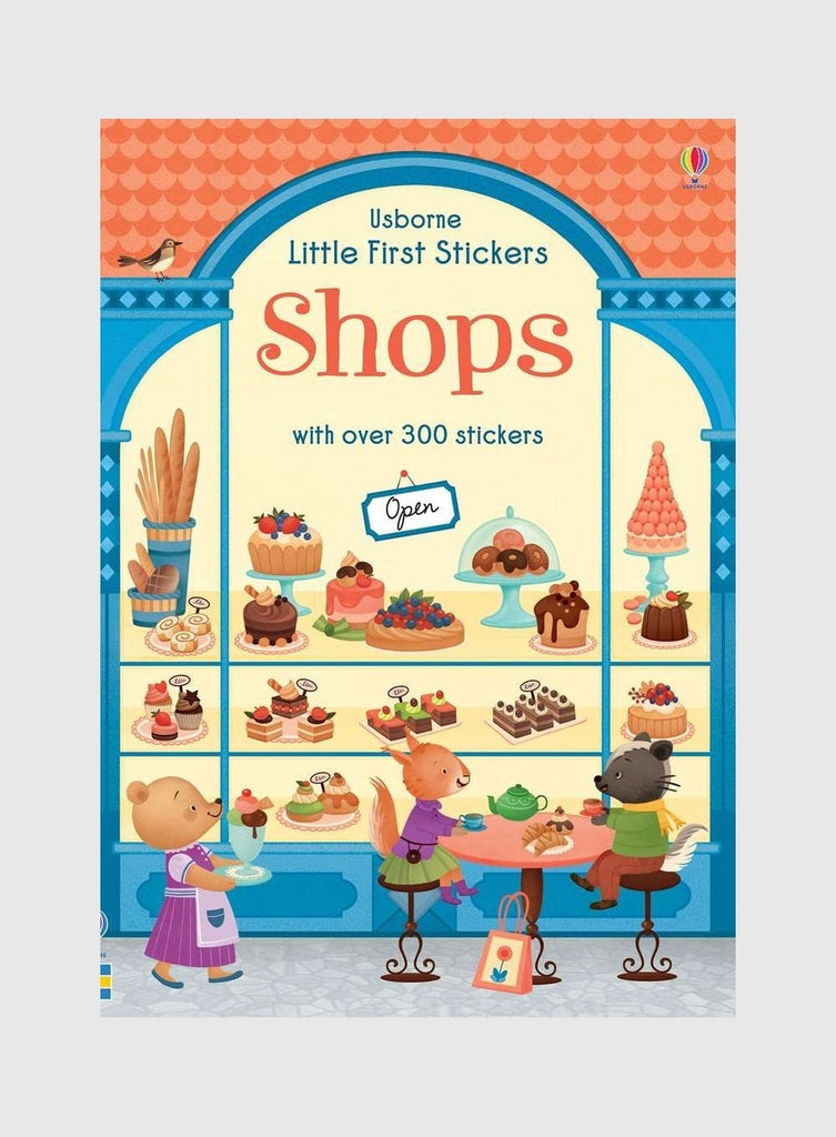 Usborne Book Usborne's Little First Shops Sticker Book