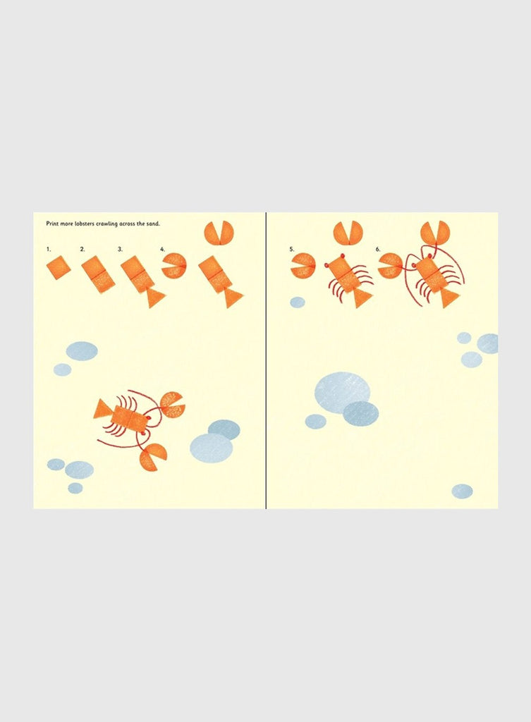 Usborne's Rubber Stamp Activities Book Trotters Childrenswear