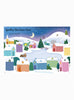 Usborne Book Usborne's Sparkly Christmas Trees Sticker Book