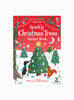 Usborne Book Usborne's Sparkly Christmas Trees Sticker Book