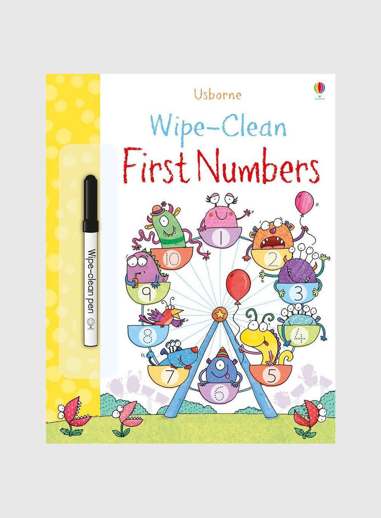 Usborne Book Wipe-Clean First Sums Book - Trotters Childrenswear