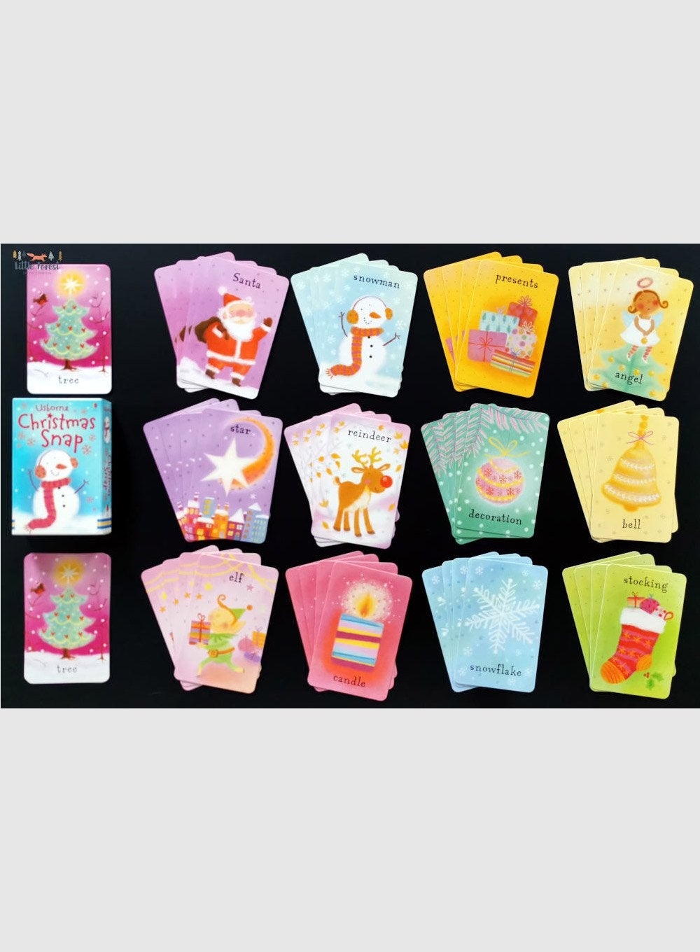 Usborne Toy Christmas Snap Playing Cards - Trotters Childrenswear